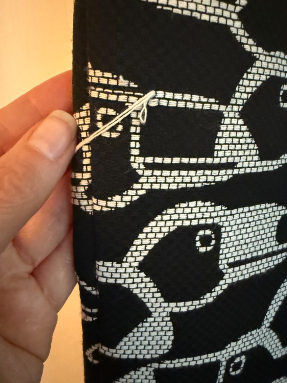 Henrik Vibskov Toucan print High-Waisted Pants - Picture 5 of 7